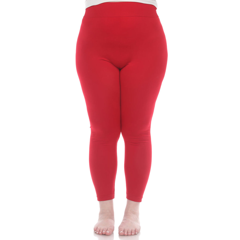 Women's Super-Stretch Solid Leggings-Plus (8 Colors Available)