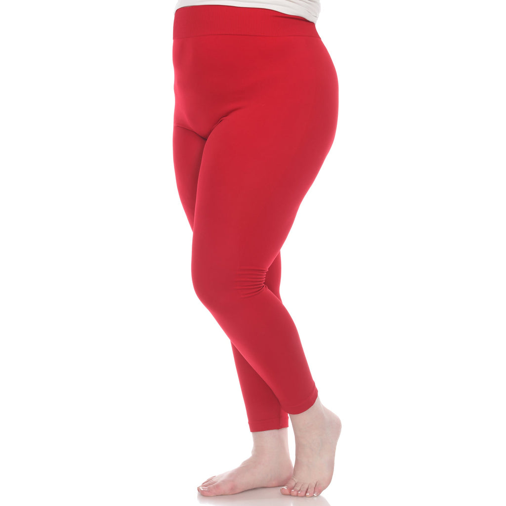 Women's Super-Stretch Solid Leggings-Plus (8 Colors Available)