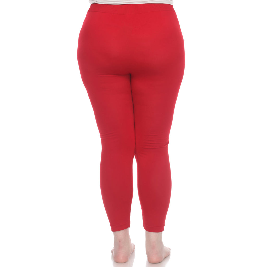 Women's Super-Stretch Solid Leggings-Plus (8 Colors Available)