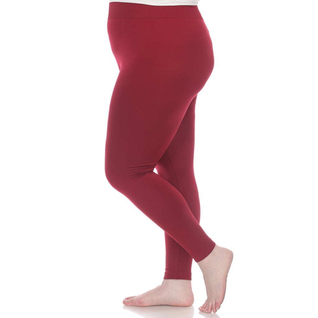 Women's Super-Stretch Solid Leggings-Plus (8 Colors Available)