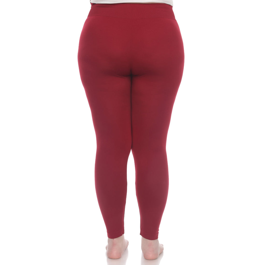 Women's Super-Stretch Solid Leggings-Plus (8 Colors Available)