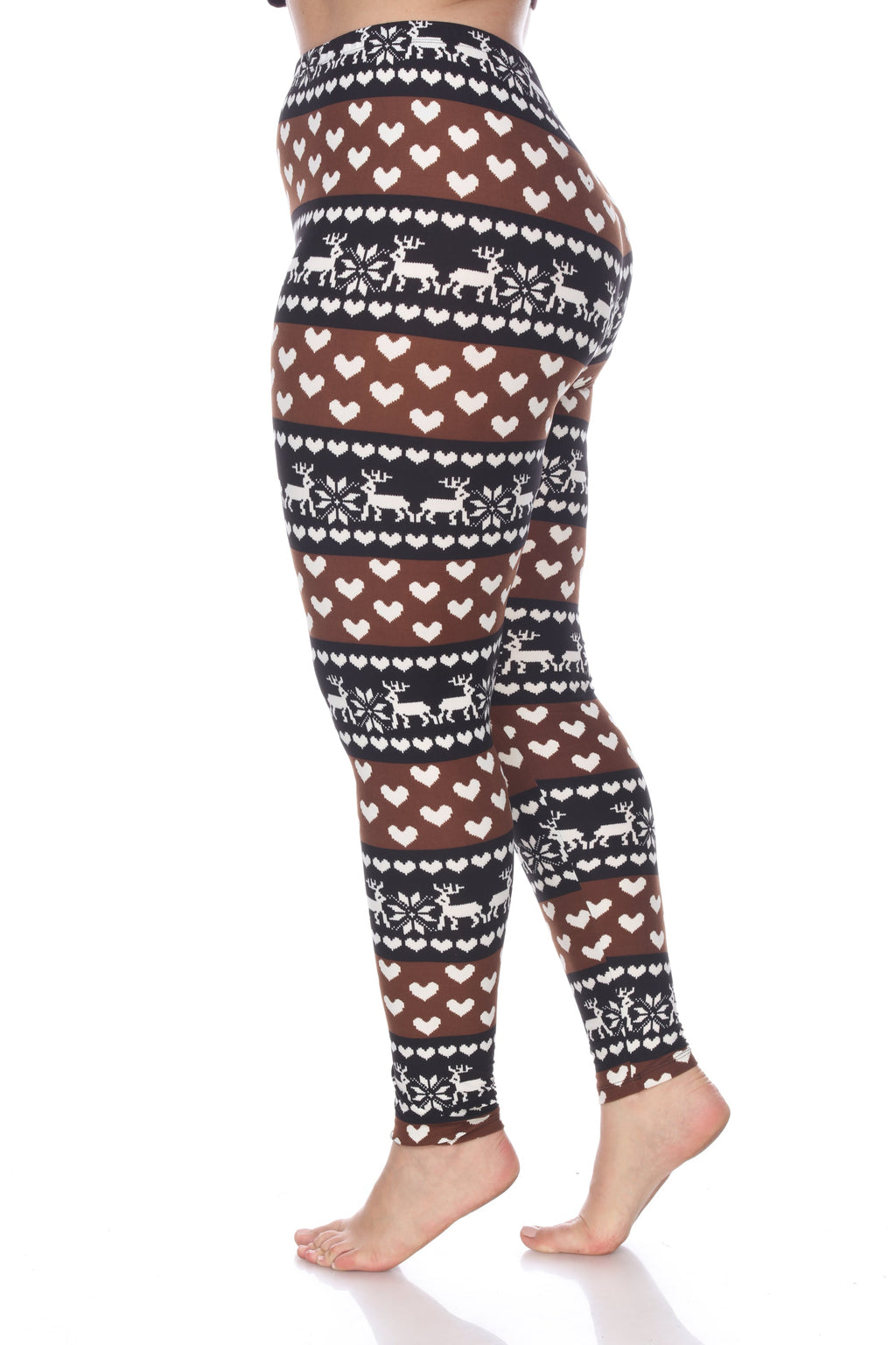 Printed Leggings - Plus  (8 Colors Available)