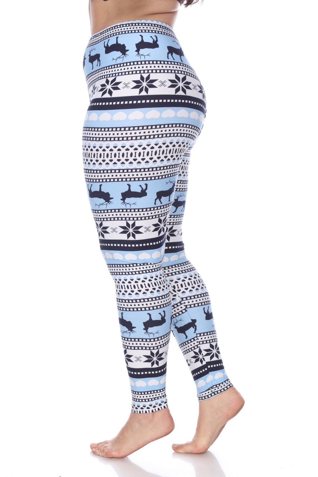 Printed Leggings - Plus  (8 Colors Available)