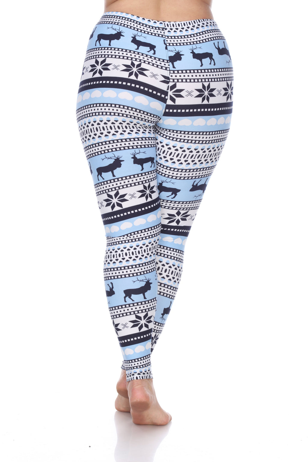 Printed Leggings - Plus  (8 Colors Available)