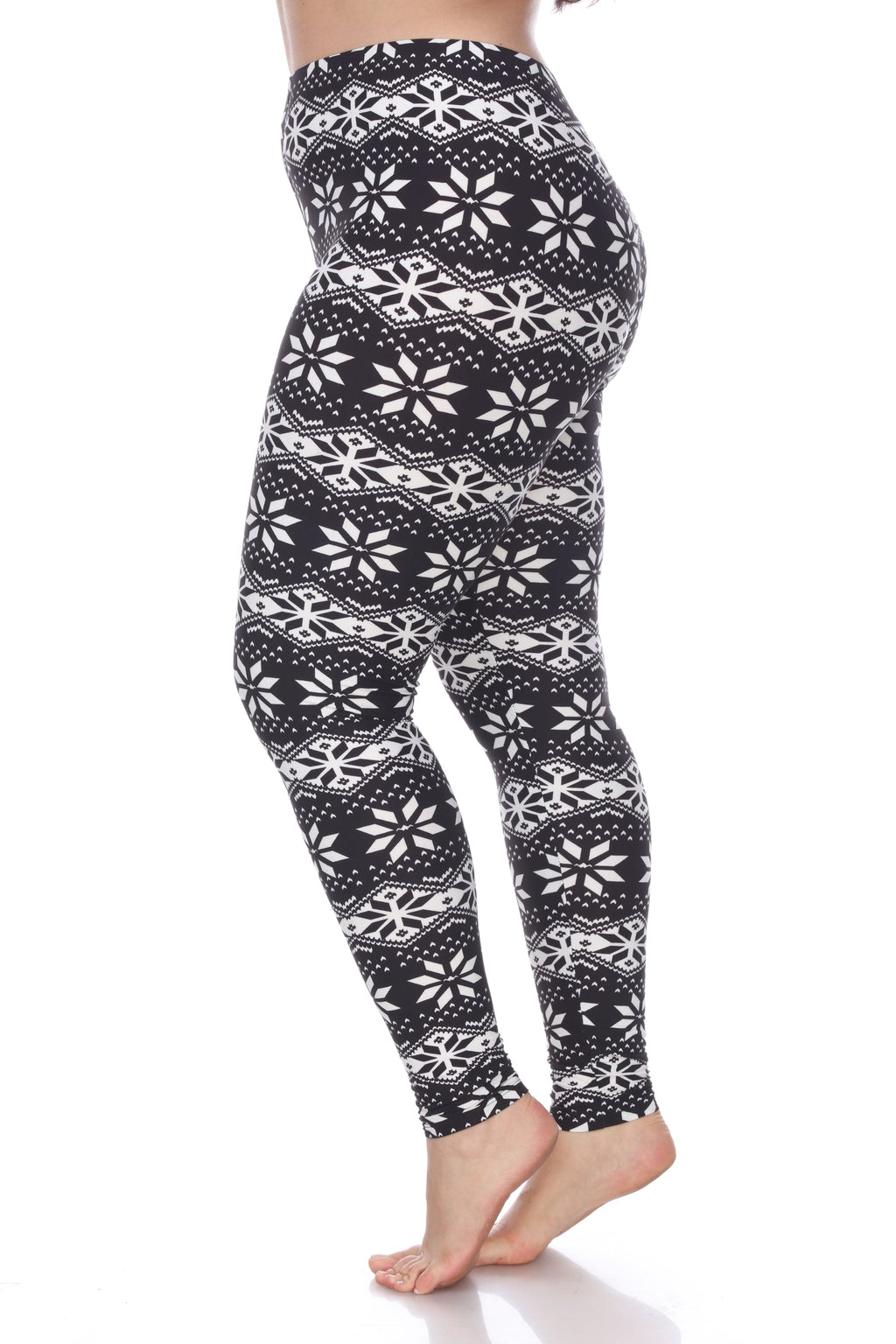 Printed Leggings - Plus  (8 Colors Available)