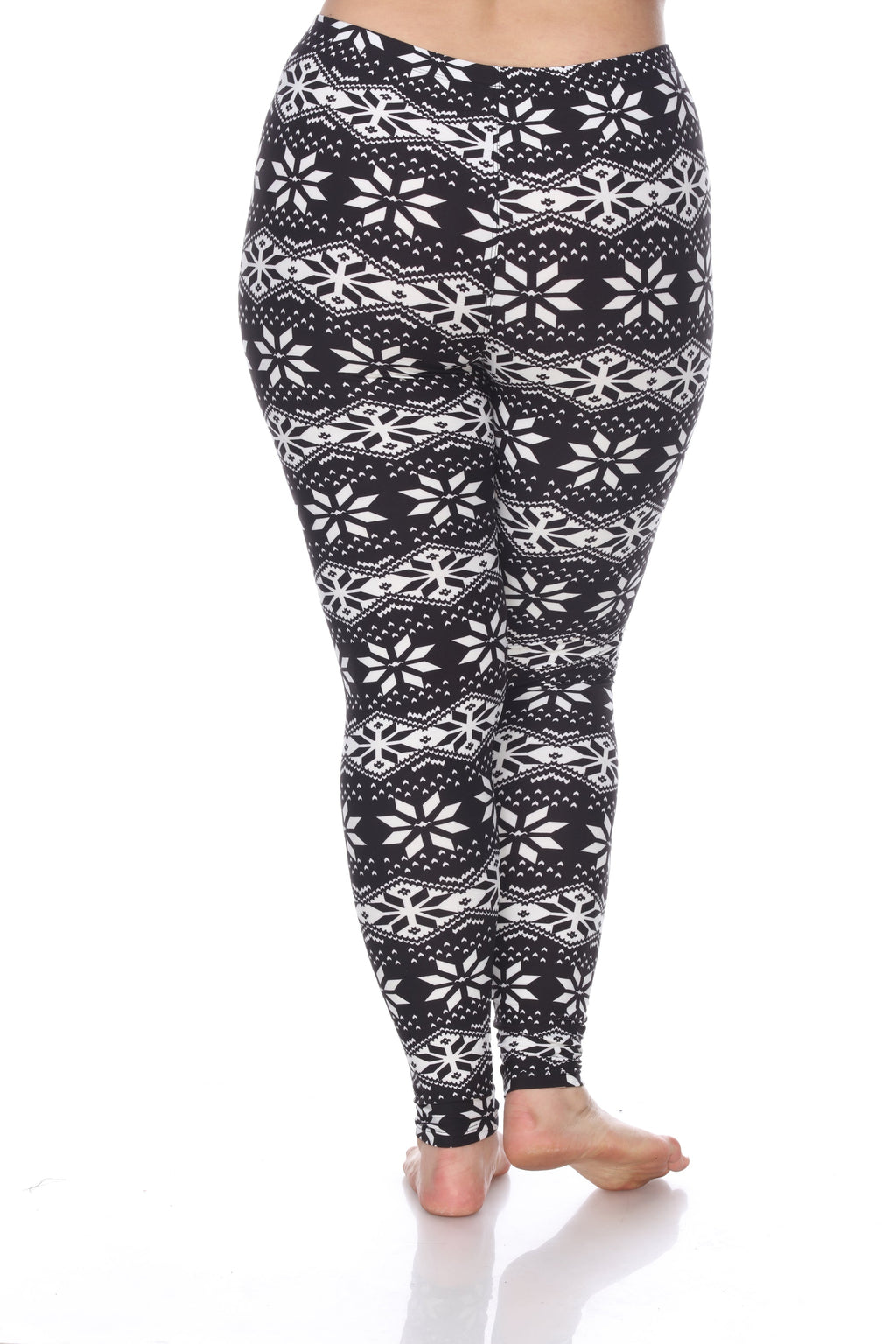 Printed Leggings - Plus  (8 Colors Available)