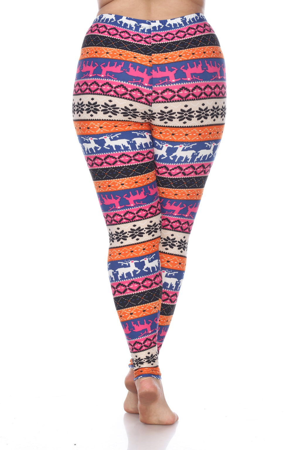 Printed Leggings - Plus  (8 Colors Available)