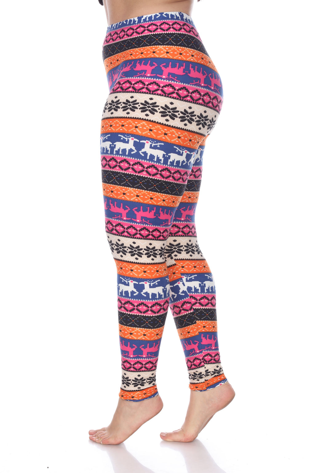 Printed Leggings - Plus  (8 Colors Available)