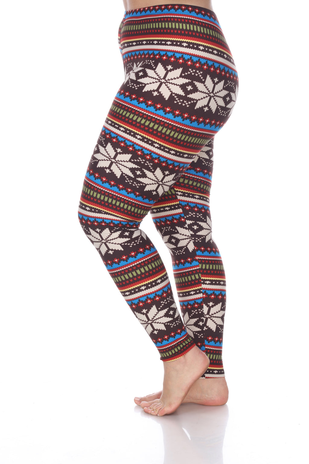 Printed Leggings - Plus  (8 Colors Available)