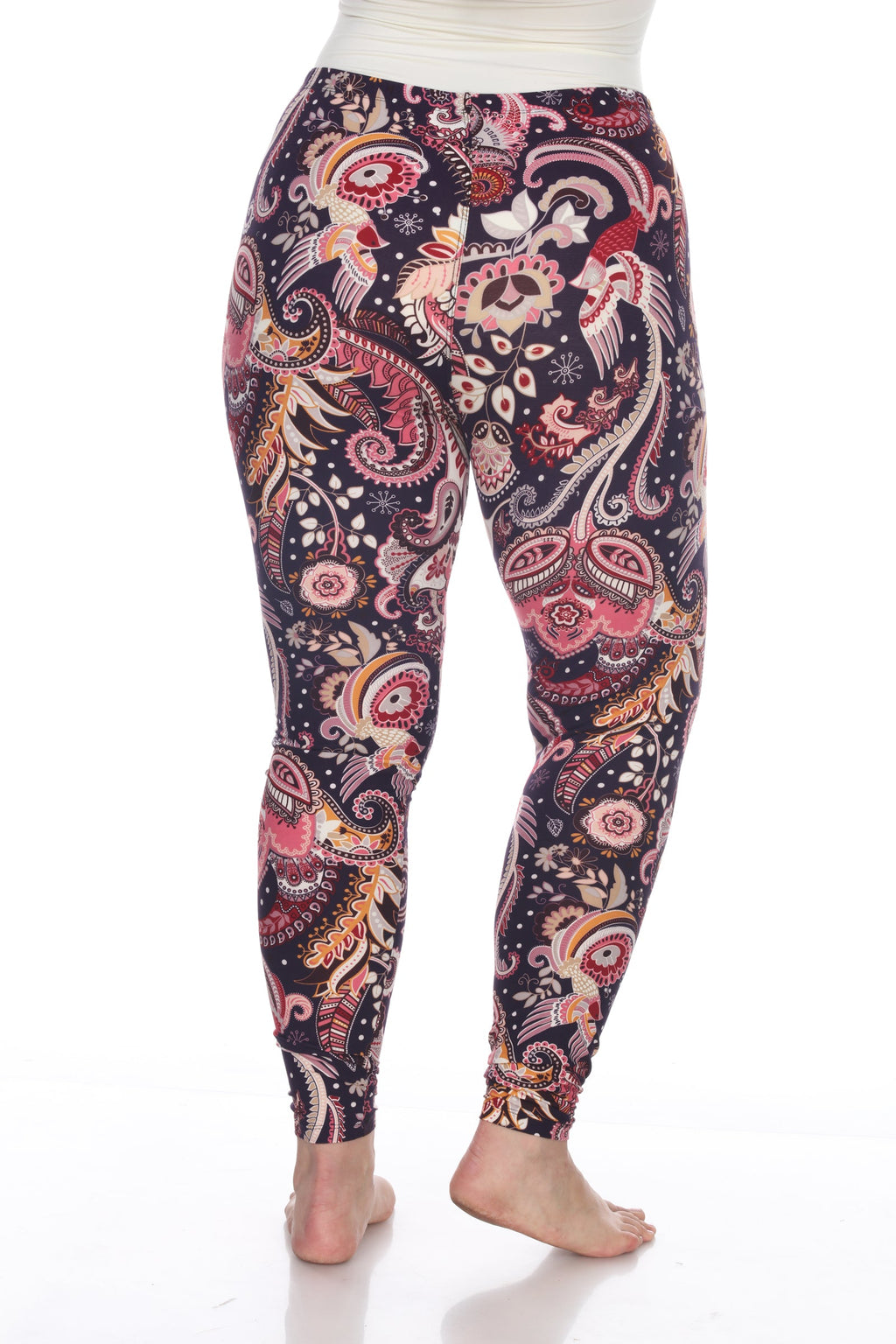 Printed Leggings - Plus  (8 Colors Available)