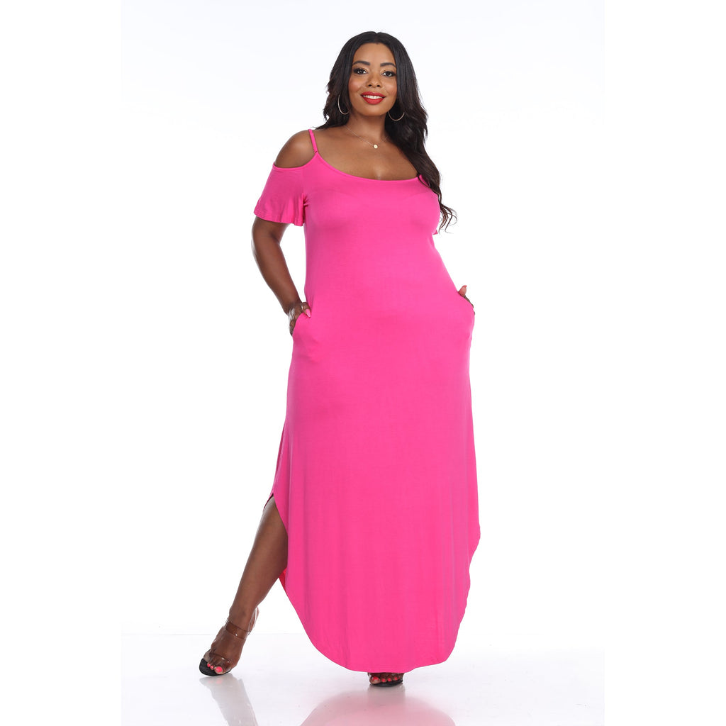 Lexi Maxi Dress - Plus (8 colors Available)