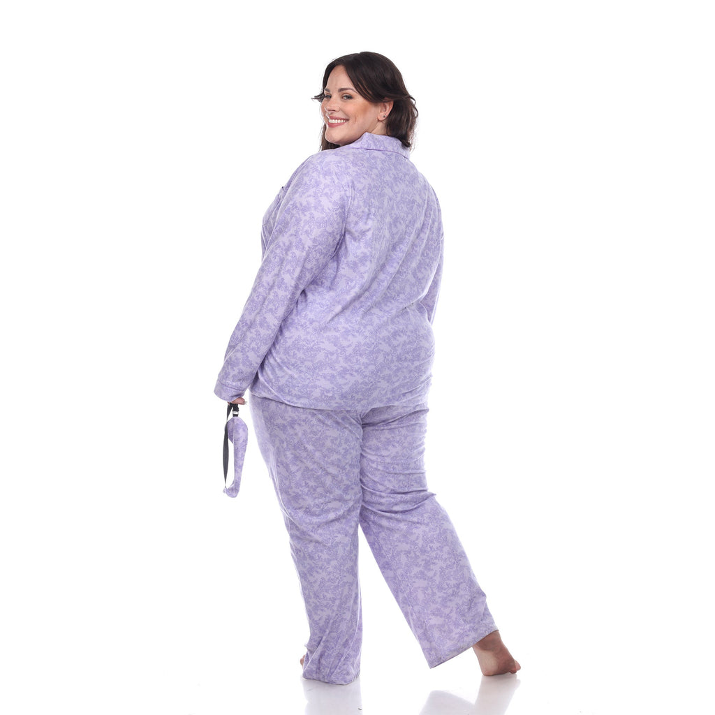 Three-Piece Pajama Set - Plus