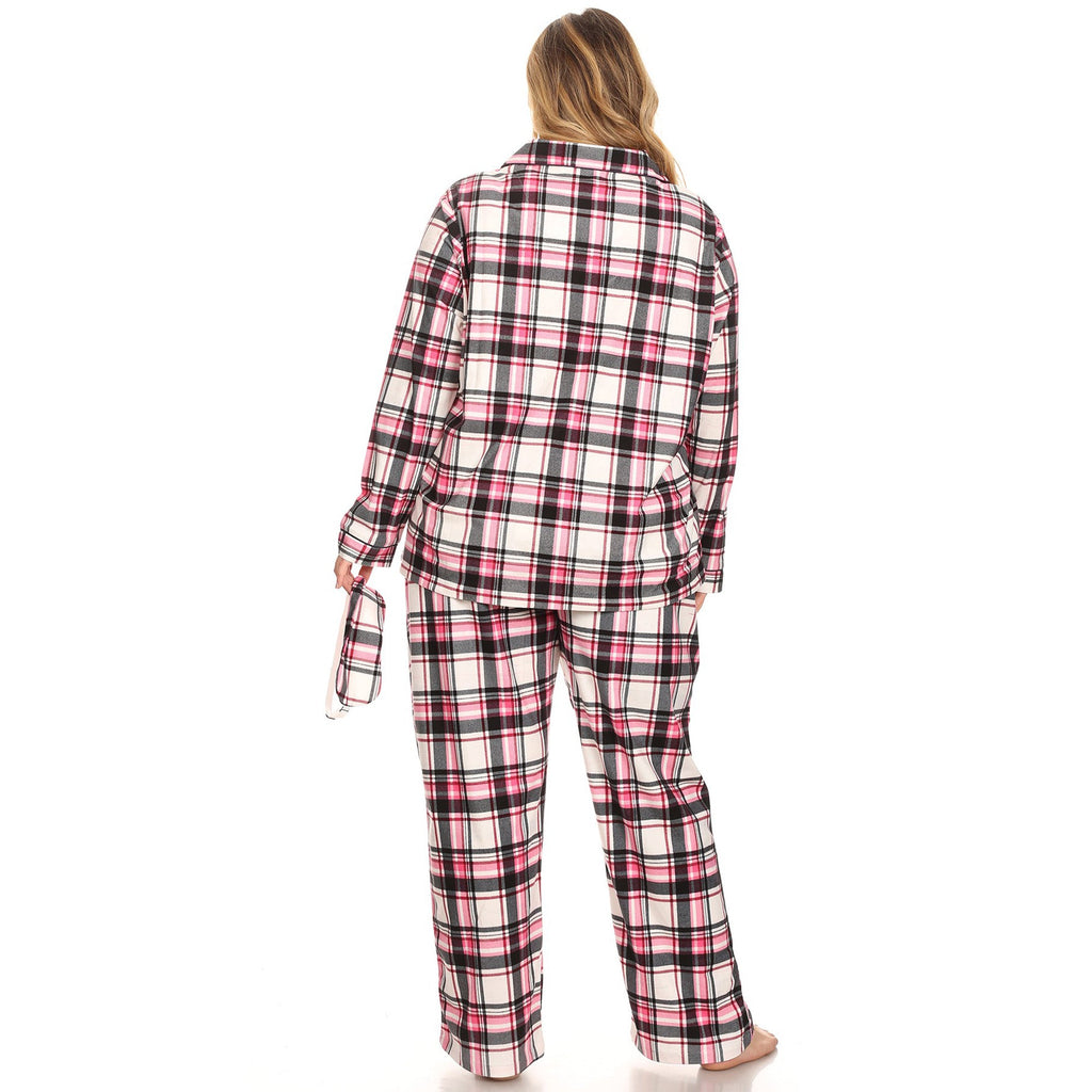 Three-Piece Pajama Set - Plus