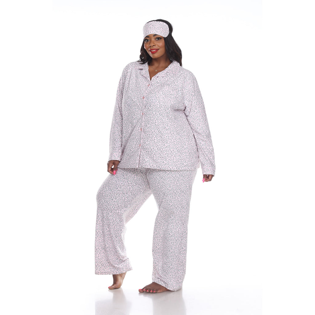 Three-Piece Pajama Set - Plus