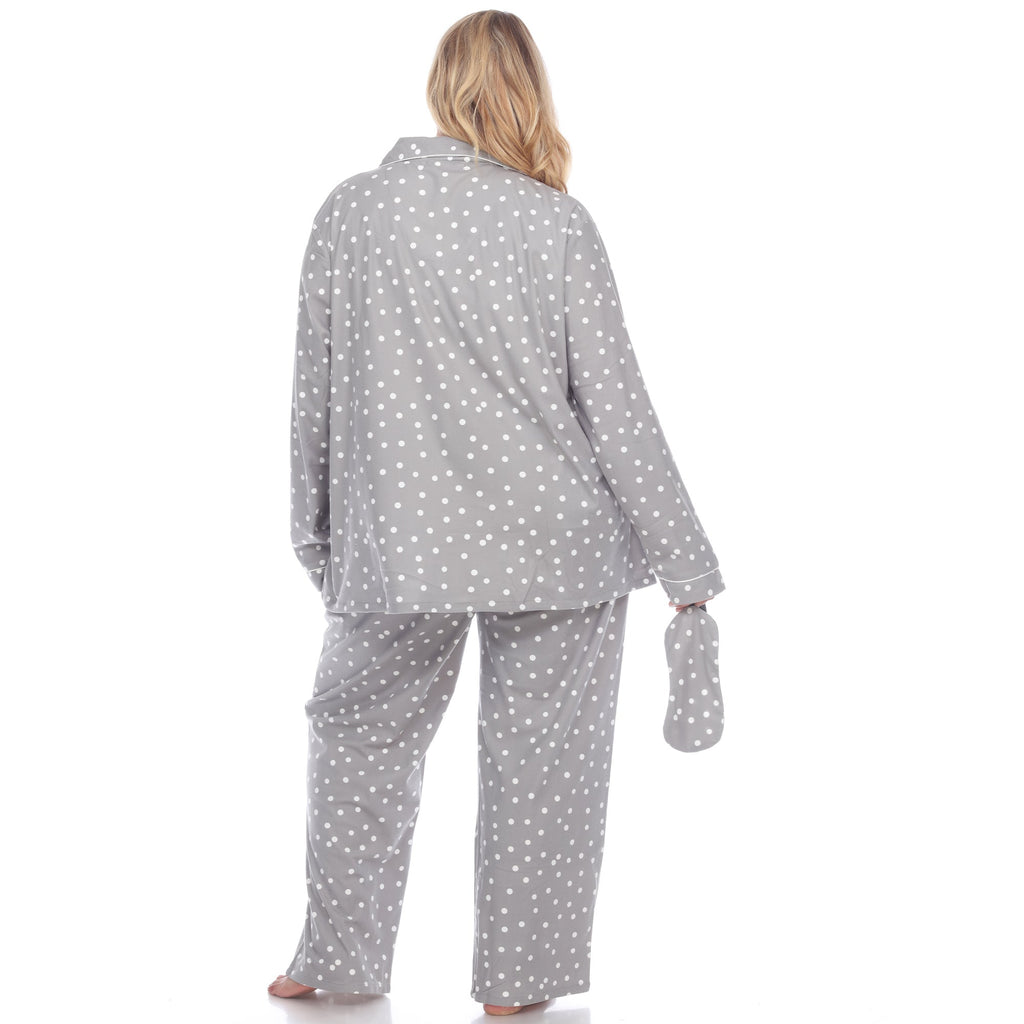 Three-Piece Pajama Set - Plus