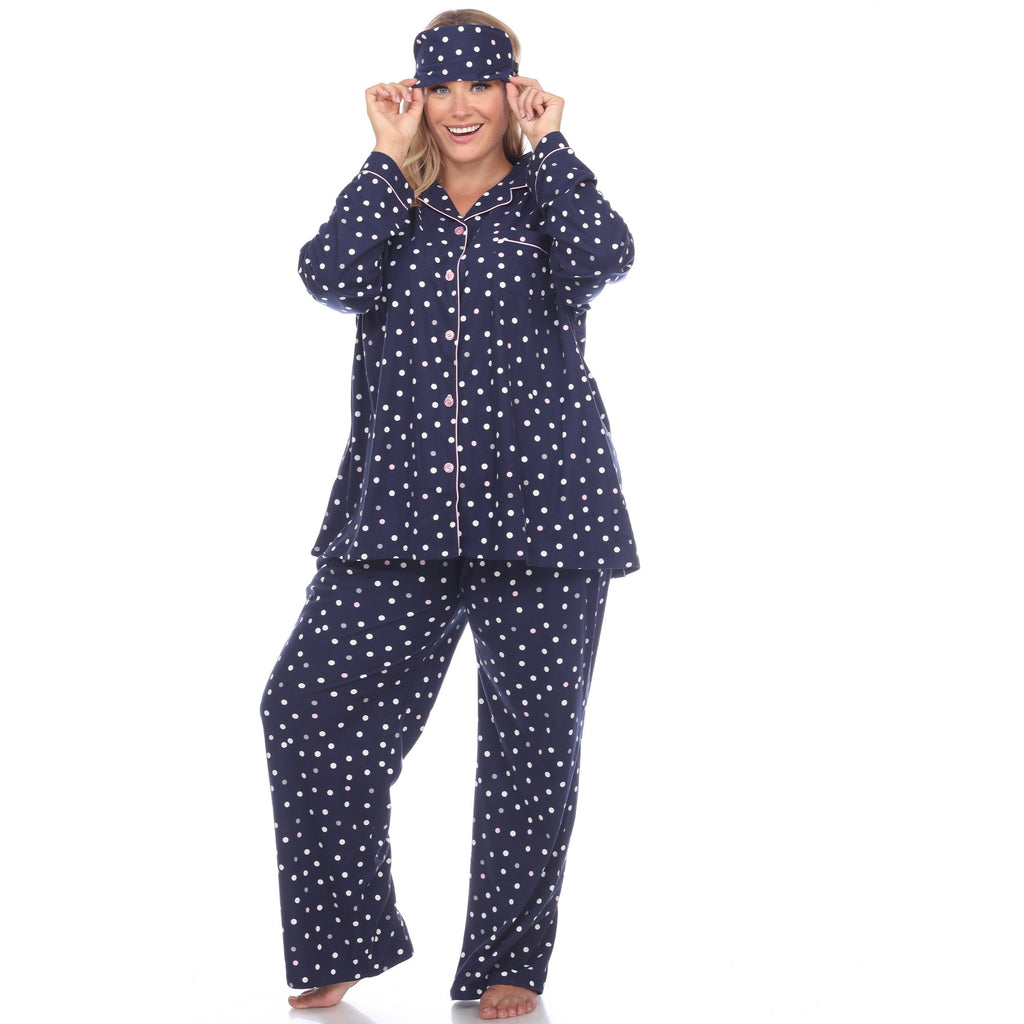 Three-Piece Pajama Set - Plus