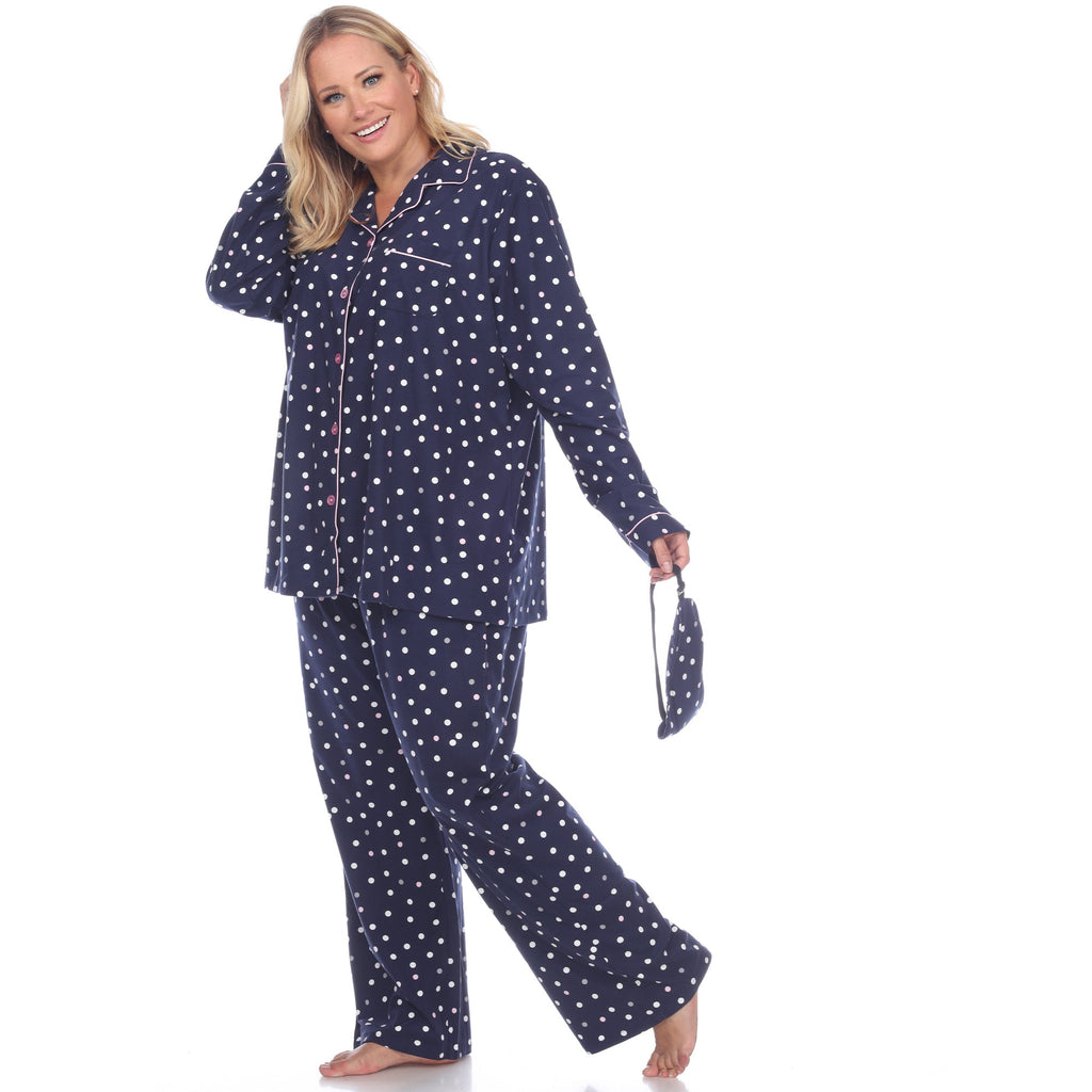 Three-Piece Pajama Set - Plus