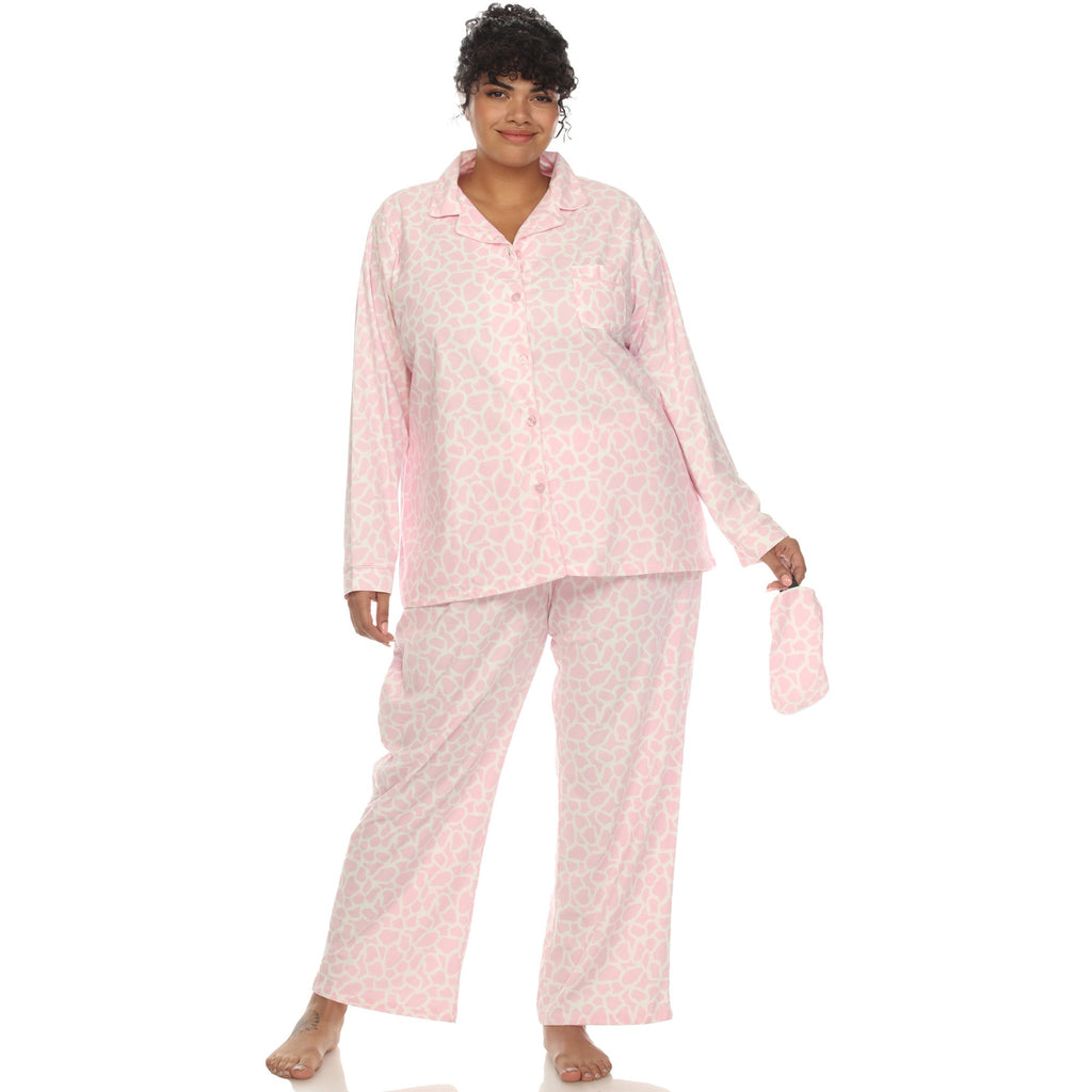 Three-Piece Pajama Set - Plus