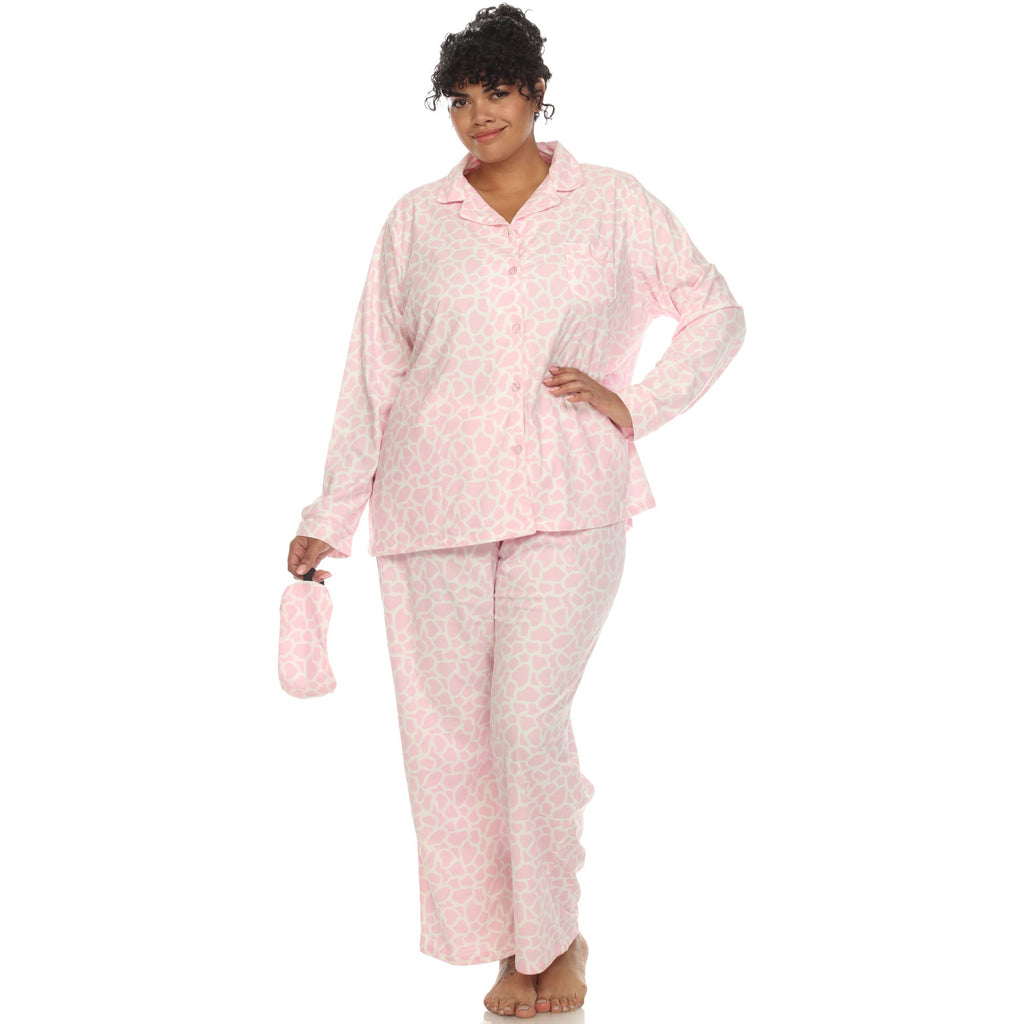 Three-Piece Pajama Set - Plus