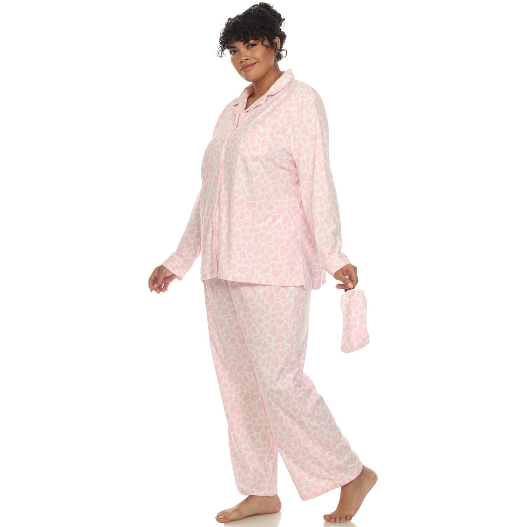 Three-Piece Pajama Set - Plus