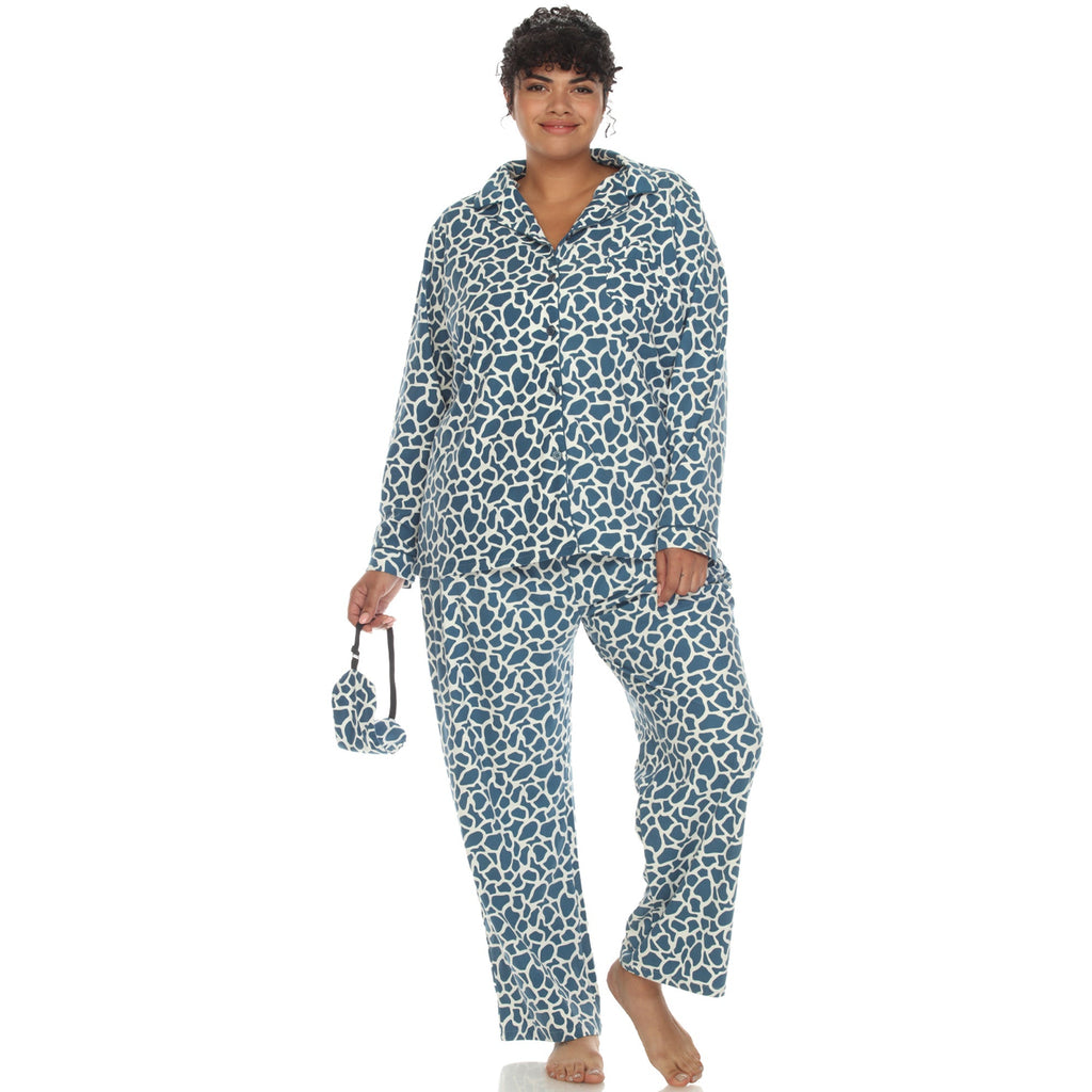 Three-Piece Pajama Set - Plus