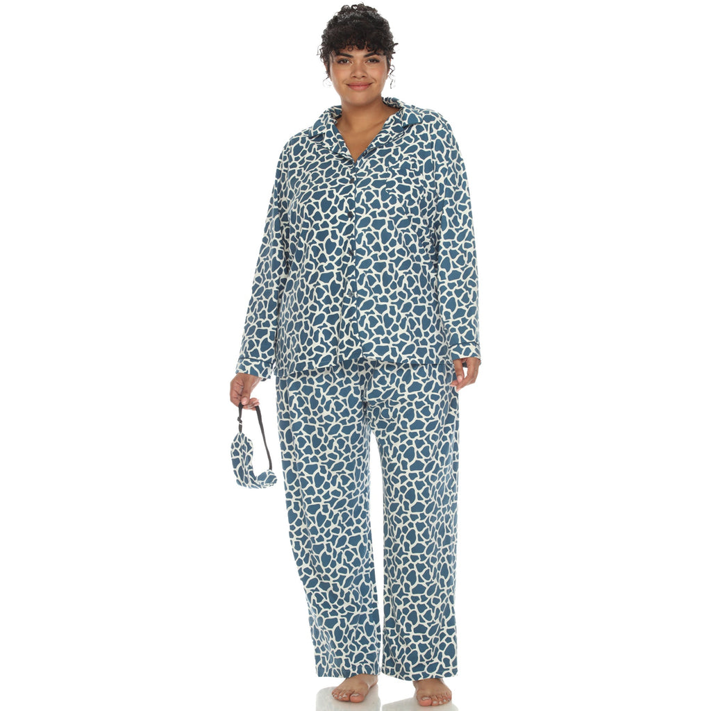 Three-Piece Pajama Set - Plus