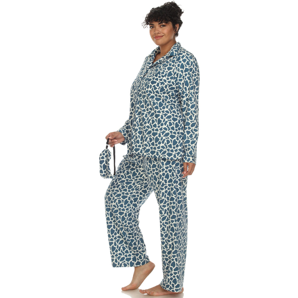 Three-Piece Pajama Set - Plus