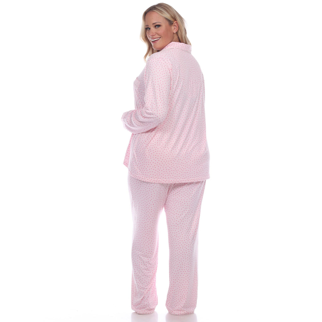 Long Sleeve Pajama Set - Plus