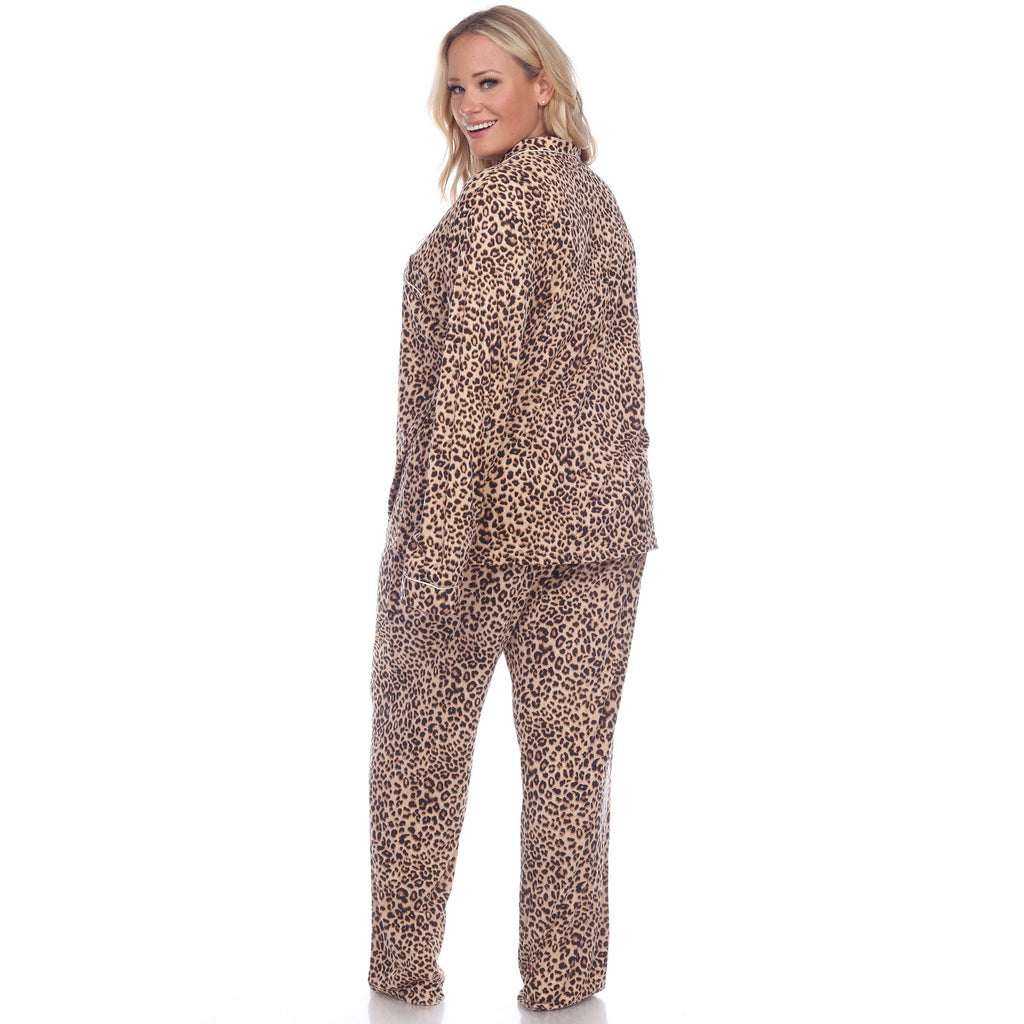 Long Sleeve Pajama Set - Plus