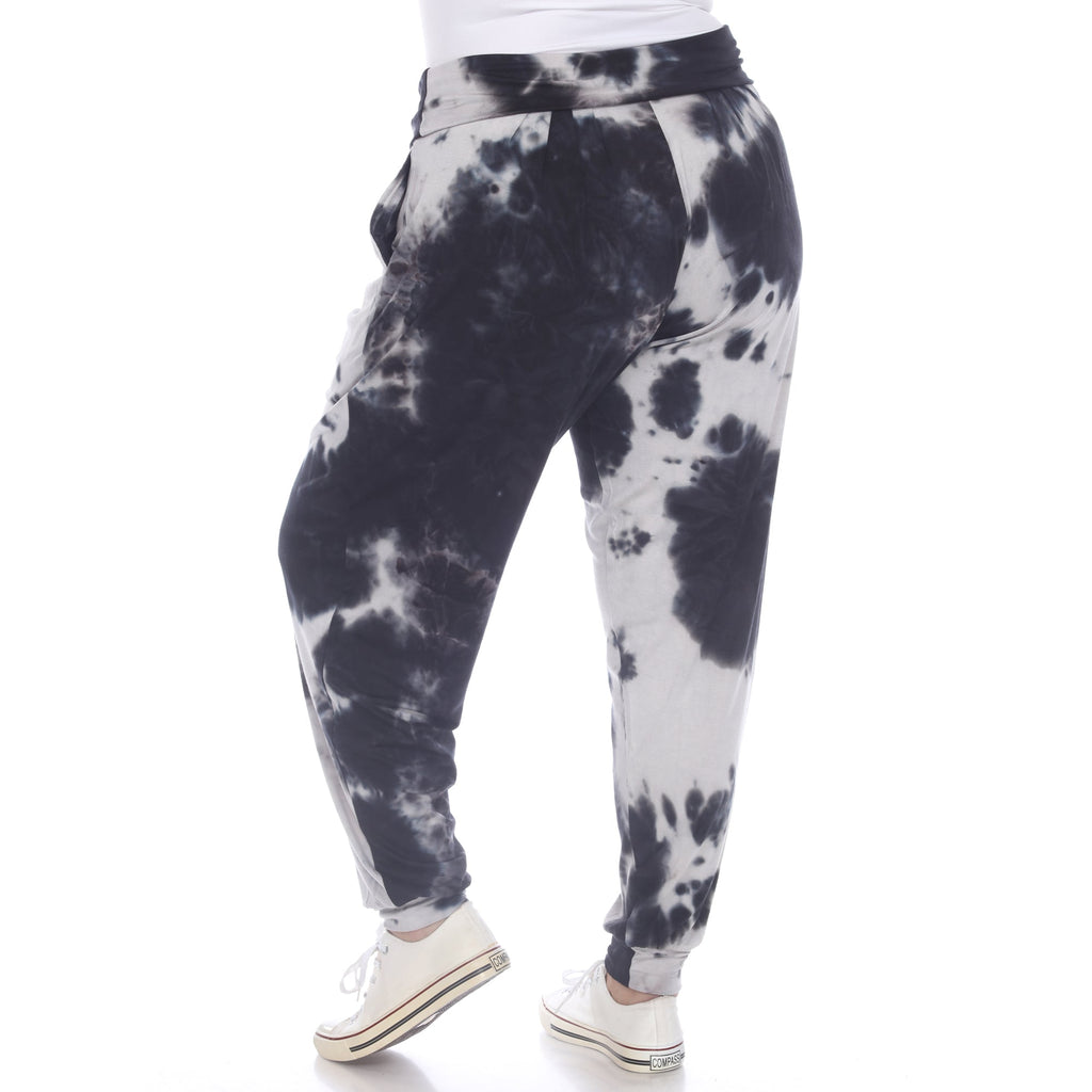 Tie Dye Harem Pants - Plus