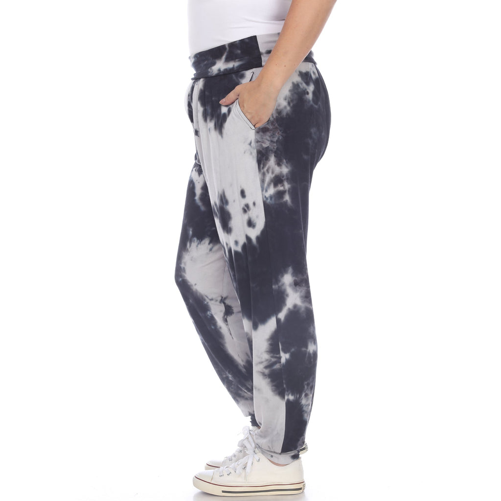 Tie Dye Harem Pants - Plus