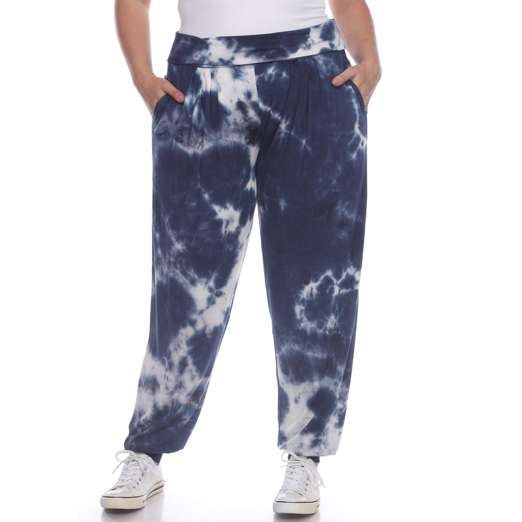 Tie Dye Harem Pants - Plus