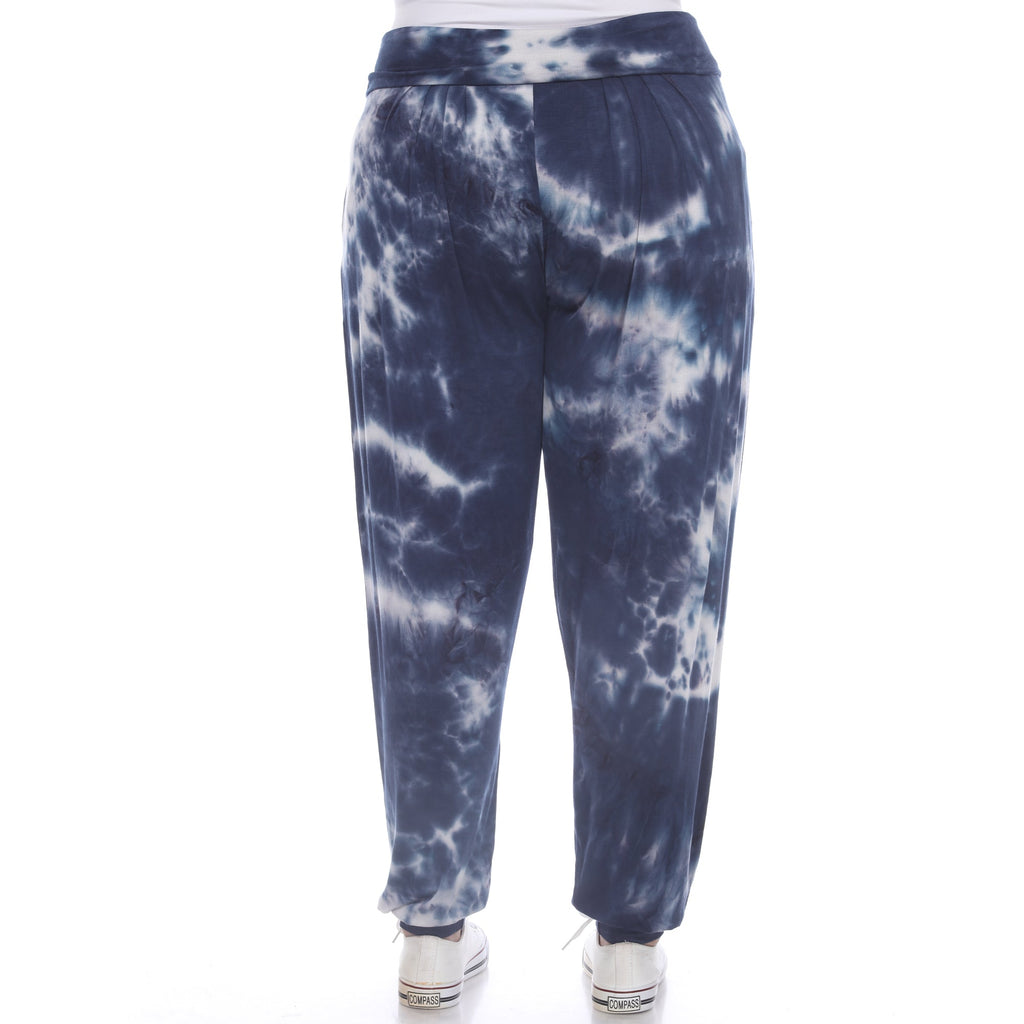 Tie Dye Harem Pants - Plus