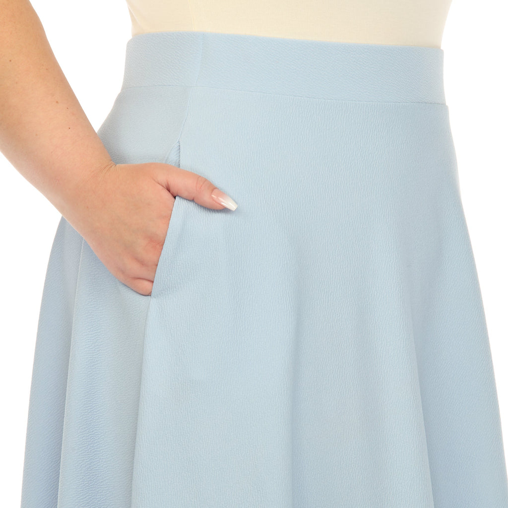 Tasmin' Flare Midi Skirts - Plus