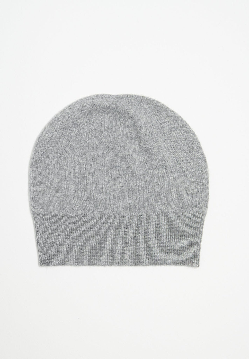 Light grey cashmere hat