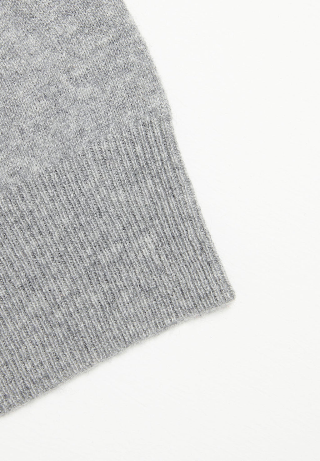 Light grey cashmere hat