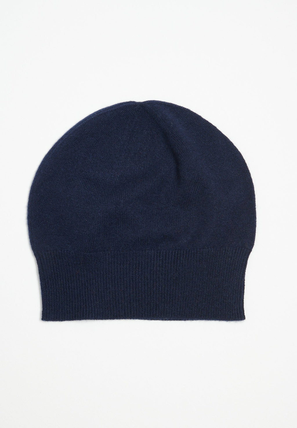 Navy blue cashmere hat