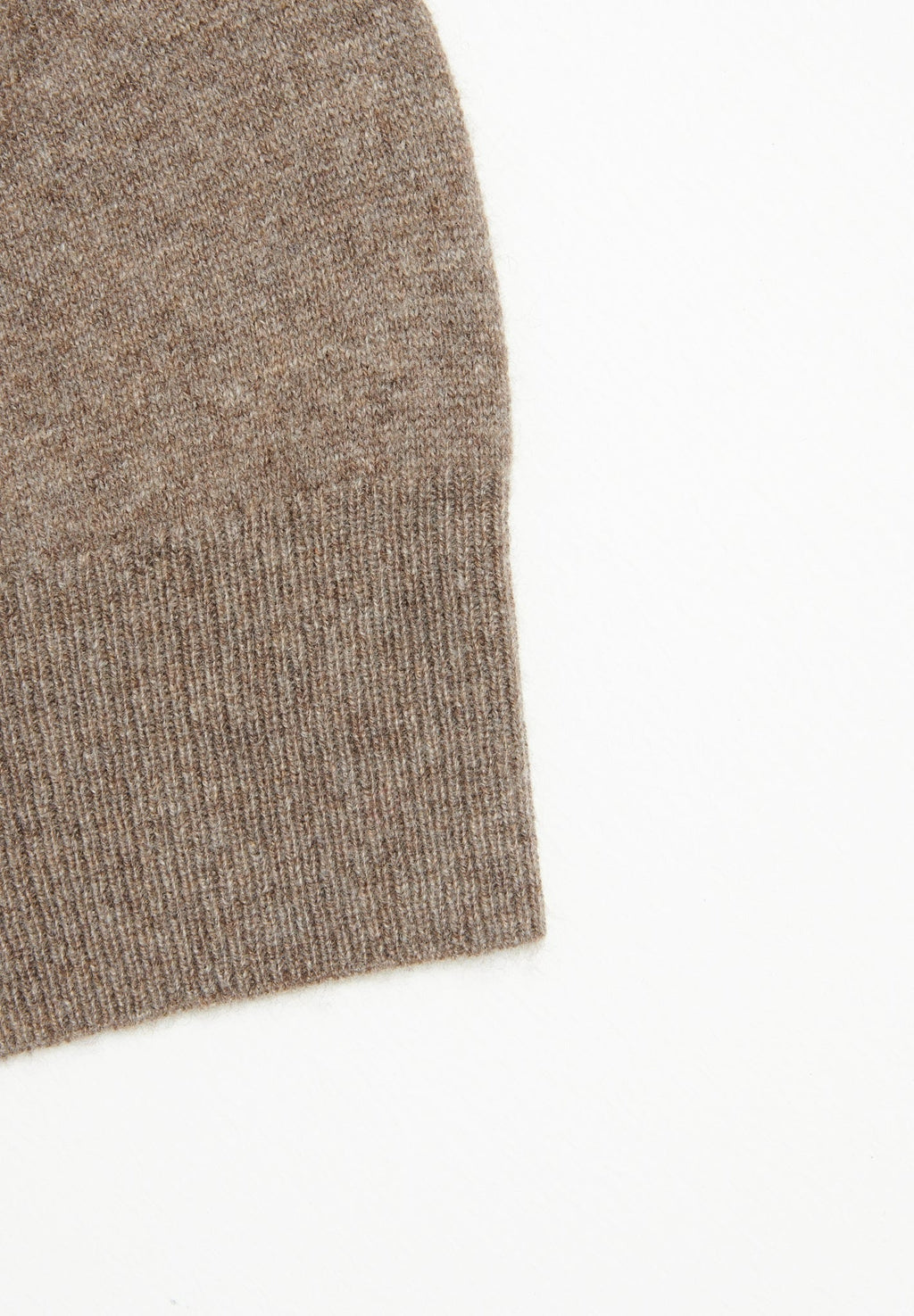 Taupe cashmere hat