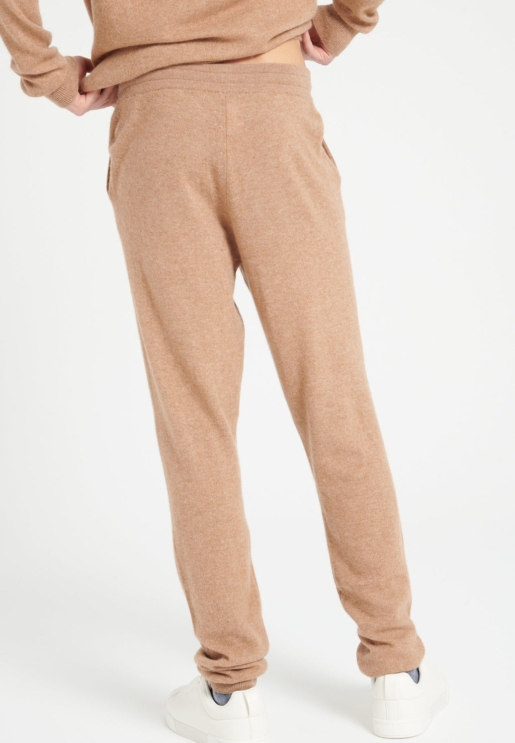 LUKE 7 Camel cashmere sweatpants camel