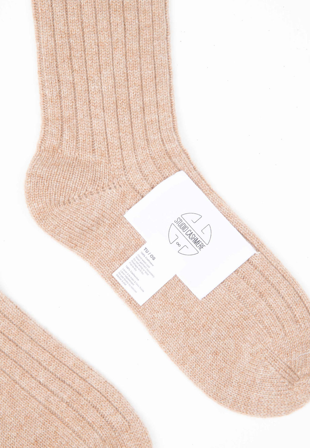 UNI 12 Traditional 4-thread cashmere camel rib sock