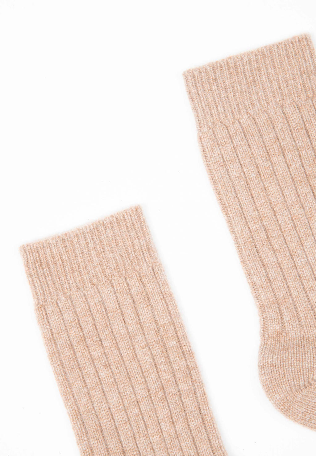 UNI 12 Traditional 4-thread cashmere camel rib sock