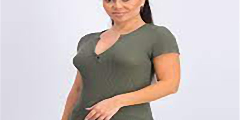 Ultra Flirt Juniors' Floral Lace-Back T-Shirt Olive Size Small