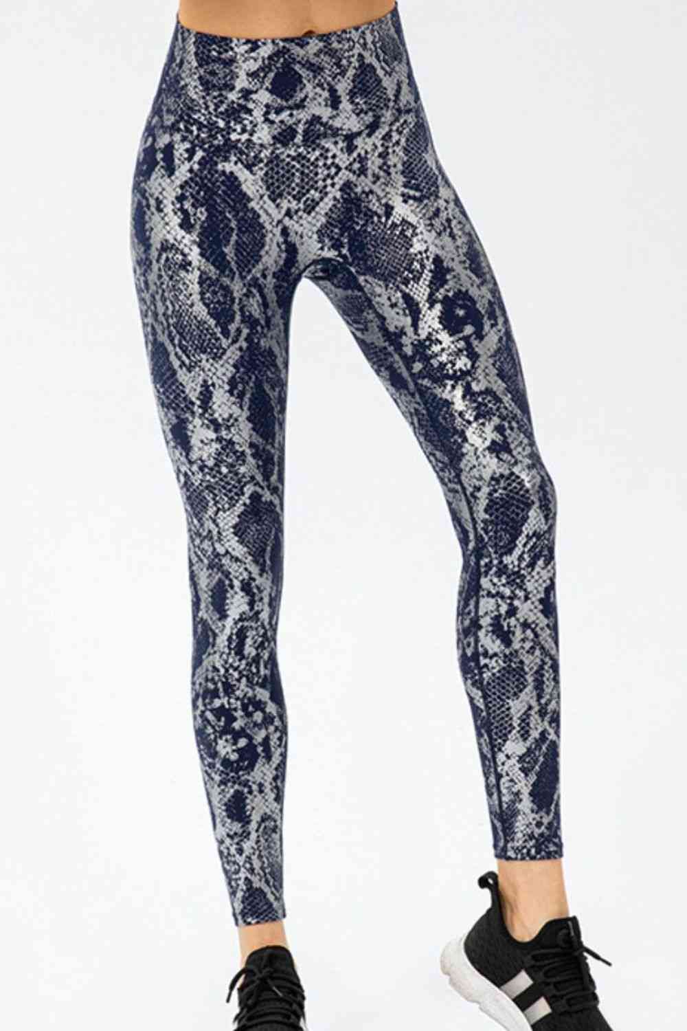 Animal Print Active Pants