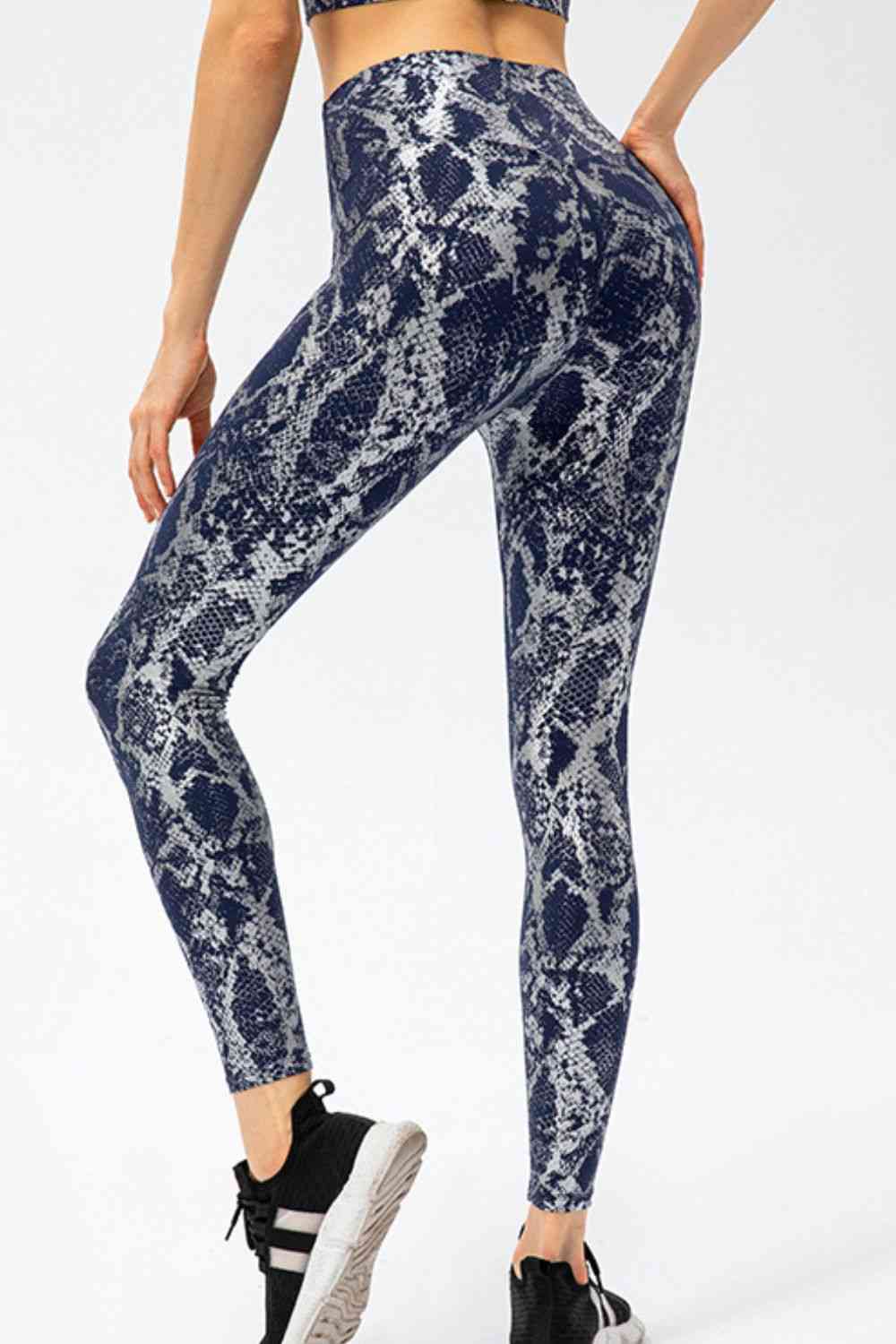 Animal Print Active Pants - Plus