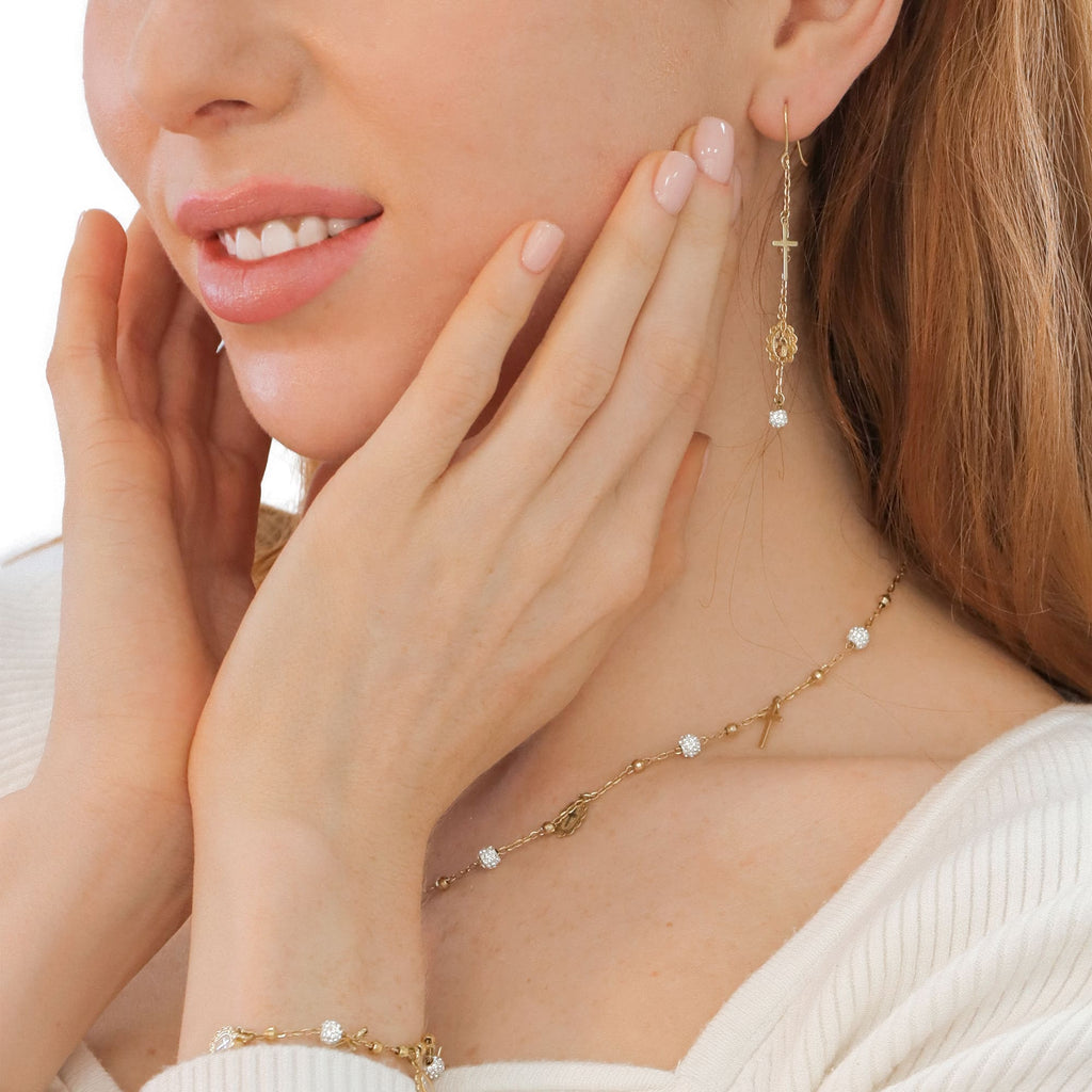 Answered Prayer Dangling Earrings