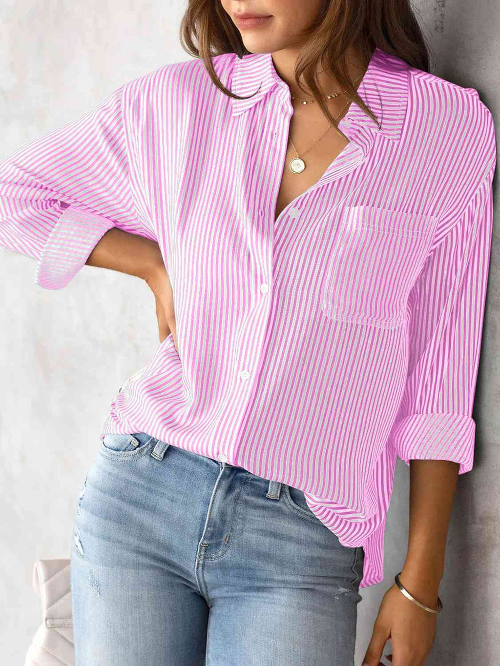 Aussie Collared Neck Shirt - Plus (5 Colors Available)