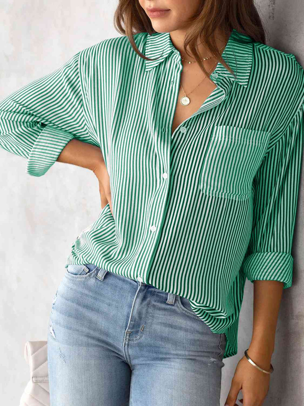 Aussie Collared Neck Shirt - Plus (5 Colors Available)