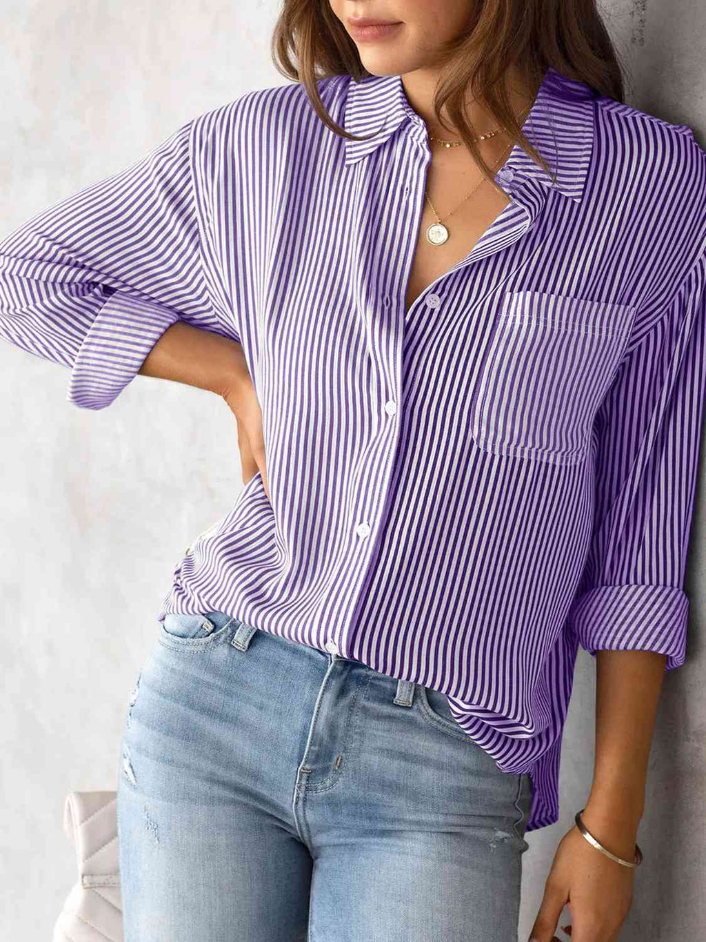 Aussie Collared Neck Shirt - Plus (5 Colors Available)