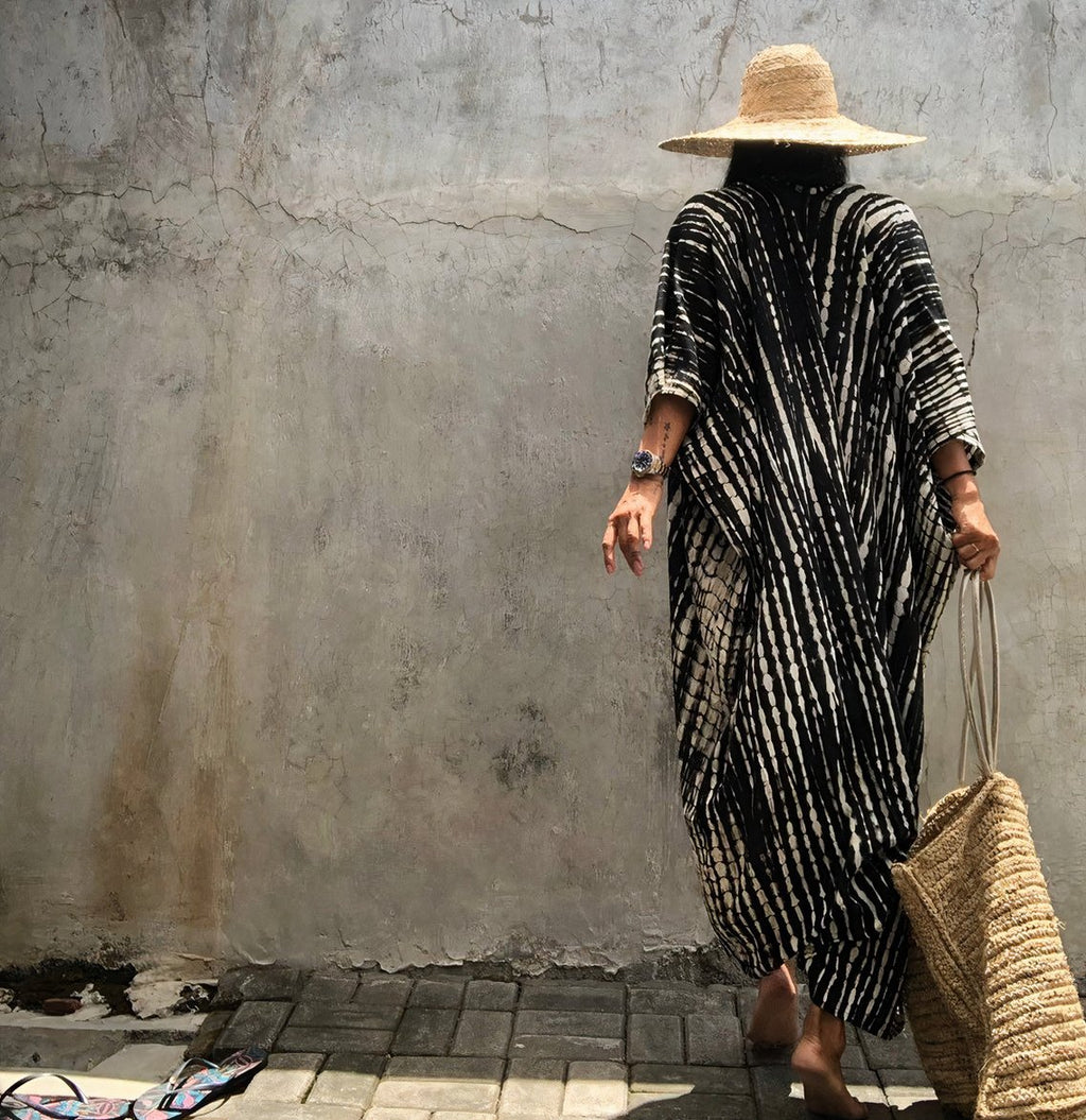 Black & White Kimono