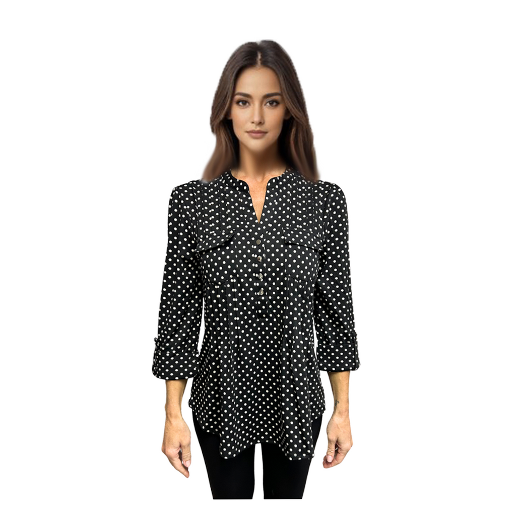 Black & White Polka Dot Popover